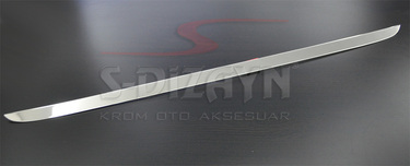 TRIM ΜΑΡΚΕ ΠΟΡΤ ΜΠΑΓΚΑΖ ΧΡΩΜΙΟ ΜΕΤΑΛΛΙΚΟ 135cm S-DIZAYN 1 TEMAXIO ΓΙΑ VW T5 TRANSPORTER 2010-2014