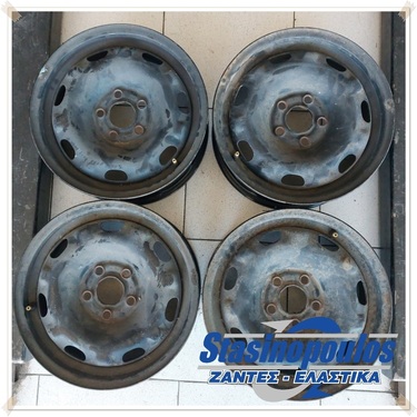 ΜΕΤΑΧΕΙΡΙΣΜΕΝΕΣ ΣΙΔΕΡΕΝΙΕΣ ΖΑΝΤΕΣ 14'' VW 6x14 5x100 ET37