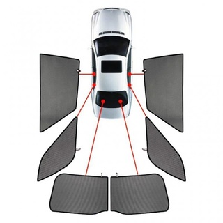 ΚΟΥΡΤΙΝΑΚΙΑ ΜΑΡΚΕ CAR SHADES ΓΙΑ VOLVO XC60 5D 2017+ - 6 ΤΕΜ.