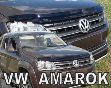 ΑΝΕΜΟΘΡΑΥΣΤΗΣ ΚΑΠΩ ΑΥΤΟΚΙΝΗΤΟΥ ΓΙΑ VW AMAROK 2009+ ΑΠΟ ΕΥΚΑΜΠΤΟ ΦΙΜΕ ΠΛΑΣΤΙΚΟ HEKO - 1 ΤΕΜ.