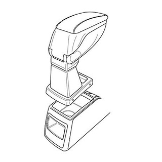 Βάση αντάπτορας τεμπέλη για FIAT IDEA 01/04>05/08 -  Lampa - 1 τεμ.