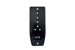 ΤΕΜΠΕΛΗΣ ΠΟΔΙΟΥ CARBON LOOK ΜΑΥΡΟ ΑΛΟΥΜΙΝΙΟΥ  SIMONI RACING - 1 TEM
