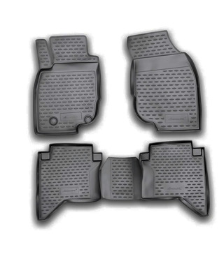 ΜΑΡΚΕ ΠΑΤΑΚΙΑ ΣΕ ΣΚΑΦΗ TPE ΛΑΣΤΙΧΟ ΓΙΑ TOYOTA HILUX 4D 2011-2015  ΣΕ ΜΑΥΡΟ ΧΡΩΜΑ NOVLINE - 4 ΤΕΜ.