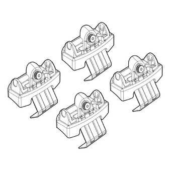 ΑΚΡΑ ΓΙΑ ΜΠΑΡΕΣ NORDRIVE ΓΙΑ OPEL CROSSLAND X 5D 2017+ KIT