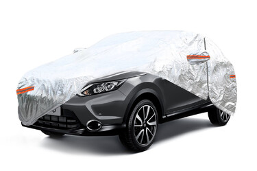 ΚΟΥΚΟΥΛΑ ΑΥΤΟΚΙΝΗΤΟΥ COTTON 120G - SUV/VAN LARGE (ΑΣΗΜΙ/ΦΕΡΜΟΥΑΡ 480x185x145cm) AMIO - 1 Τεμ.