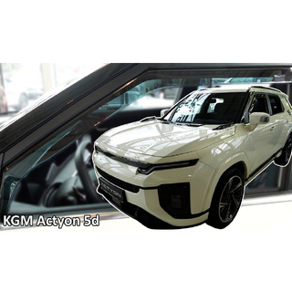 ΑΝΕΜΟΘΡΑΥΣΤΕΣ ΓΙΑ KGM ACTYON 5D 2024+ ΣΕΤ ΑΥΤΟΚΙΝΗΤΟΥ ΑΠΟ ΕΥΚΑΜΠΤΟ ΦΙΜΕ ΠΛΑΣΤΙΚΟ HEKO - 4 ΤΕΜ.