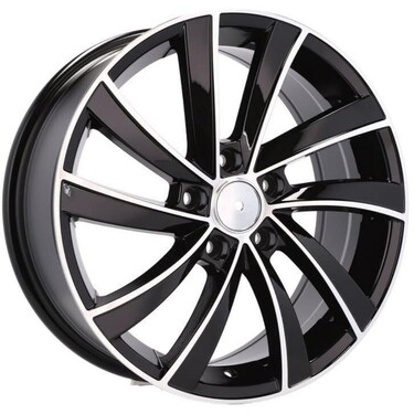 ΖΑΝΤΕΣ 17'' SKODA STYLE 5X112 ET40 ΔΙΑΜΑΝΤΕ ΜΑΥΡΟ ΚΩΔΙΚΟΣ : 5290