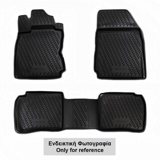 ΠΑΤΑΚΙΑ ΣΕ ΣΚΑΦΗ TPE ΛΑΣΤΙΧΟ ΓΙΑ NISSAN PATHFINDER 03/2005-2014  ΣΕ ΜΑΥΡΟ ΧΡΩΜΑ NOVLINE - 4 ΤΕΜ.