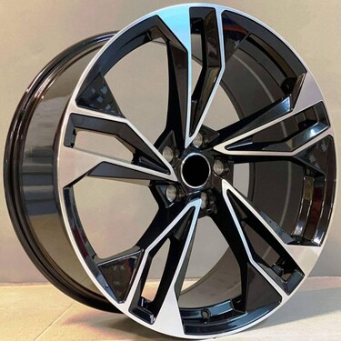 ΖΑΝΤΕΣ 18'' AUDI STYLE 8x18 5x112 ET40 BLACK ΚΩΔΙΚΟΣ : 93