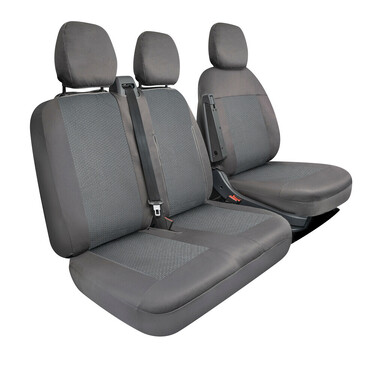 ΚΑΛΥΜΜΑΤΑ ΚΑΘΙΣΜΑΤΩΝ ΚΑΙ ΠΡΟΣΚΕΦΑΛΑ ΓΙΑ 3 ΣΕΙΡΕΣ ΘΕΣΕΩΝ ΣΕ ΓΚΡΙ ΣΚΟΥΡΟ ΧΡΩΜΑ SEDILI SET LARGE / MEDIUM LAMPA - 1 ΤΕΜ.