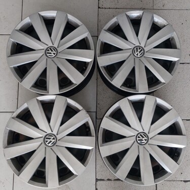 ΜΕΤΑΧΕΙΡΙΣΜΕΝΕΣ ΣΙΔΕΡΕΝΙΕΣ 16'' VW 5X112 ΜΕ ΤΑΣΙΑ