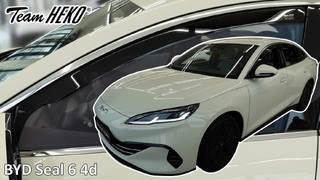 Heko - Ανεμοθραύστες για Byd Seal 6 4 Doors 2024+ Ζευγάρι Απο Εύκαμπτο Φιμέ Πλαστικό - 2 τεμ. (ΑΝΕΜ.11316)