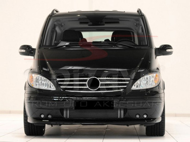 MERCEDES VIANO MPV 2004-2010 ΔΙΑΚΟΣΜΗΤΙΚΕΣ ΓΡΙΛΙΕΣ ΜΑΣΚΑΣ ΕΜΠΡΟΣ ΧΡΩΜΙΟΥ 7ΤΕΜ