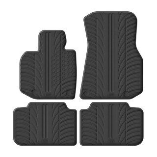 Lampa - Πατάκια με κουμπώματα από Λάστιχο  με BMW X3 (G45) 09/2024> 5πορτο SUV (αυτόματο) - 4 τεμ. (L2469.7)