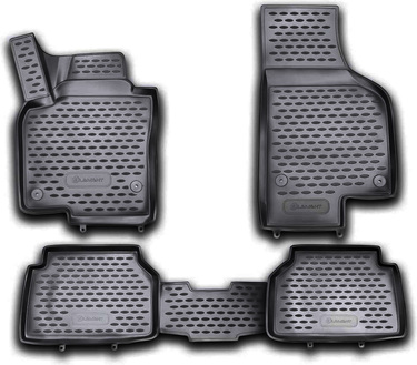 ΜΑΡΚΕ ΠΑΤΑΚΙΑ ΣΕ ΣΚΑΦΗ TPE ΛΑΣΤΙΧΟ ΓΙΑ VW TIGUAN 5D 10/2007-2016   ΣΕ ΜΑΥΡΟ ΧΡΩΜΑ NOVLINE - 4 ΤΕΜ.