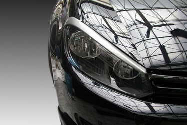 ΦΡΥΔΑΚΙΑ ΓΙΑ VW GOLF 6 2008-2012 ΑΠΟ ΜΑΥΡΟ ABS ΠΛΑΣΤΙΚΟ MOTODROME - 2 ΤΕΜ. MOTORDROME