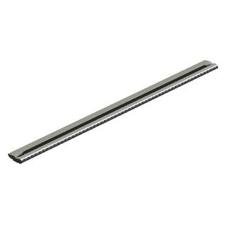 ΜΠΑΡΑ ΟΡΟΦΗΣ ΑΛΟΥΜΙΝΙΟΥ 129cm ΑΣΗΜΙ SILENZIO CX ORIGINE SYSTEM (STANDARD / FLUSH RAILING) NORDRIVE - 1 ΤΕΜ.