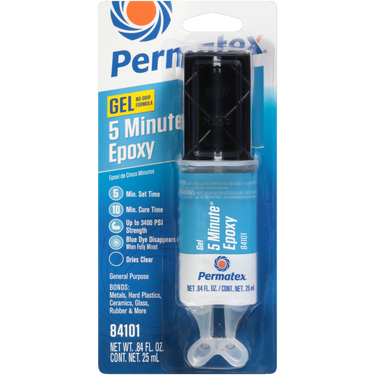 Permatex 5-Minute Epoxy Gel - Εποξειδική Κόλλα 25ml 1τεμ (PMX.84101)