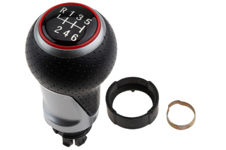 ΠΟΜΟΛΟ ΤΑΧΥΤΗΤΩΝ  ΜΕ ΕΝΔΕΙΞΗ 6 ΤΑΧΥΤΗΤΩΝ ΜΑΥΡΟ ΜΕ ΚΟΚΚΙΝΟ ΓΙΑ AUDI A3 2003+ / A4 B8 2008+ / A5 2007+ / A6 2004+ / Q5 2008+ NTY - 1 ΤΕΜ.