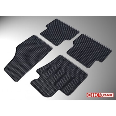 Cik - ΠΑΤΑΚΙΑ ΑΥΤΟΚΙΝΗΤΟΥ ΑΠΟ ΛΑΣΤΙΧΟ ΓΙΑ AUDI Q3 2011-2018 ΣΕ ΜΑΥΡΟ ΧΡΩΜΑ ΜΕ ΚΟΥΜΠΩΜΑΤΑ - 4 ΤΕΜ. (RM.AU.0002/CK)