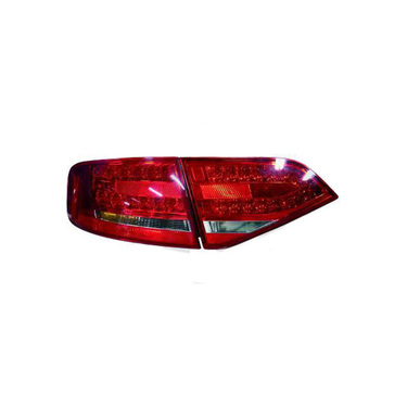 Πισινά Φανάρια diederichs AUDI A4 Β8 07+ LIMOUSINE RED/CLEAR+LED