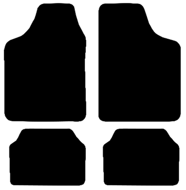 Race Axion - Πατάκια Για Επιβατικά Αυτοκίνητα τύπου Type B υλικό Μοκέτα χρώμα Black - 4 τεμ. (MAT.B7002-RX)