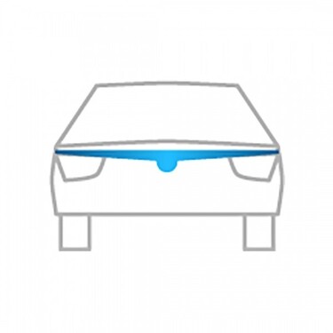 ΑΝΕΜΟΘΡΑΥΣΤΗΣ ΚΑΠΩ ΑΥΤΟΚΙΝΗΤΟΥ ΓΙΑ FIAT UNO 3D/5D 1991 ΑΠΟ ΕΥΚΑΜΠΤΟ ΦΙΜΕ ΠΛΑΣΤΙΚΟ HEKO - 1 ΤΕΜ.