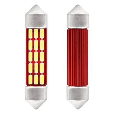 ΛΑΜΠΑΚΙΑ ΠΛΑΦΟΝΙΕΡΑΣ 41mm 12V 5.600K 20xSMD 4014 LED CAN-BUS  AMIO - 2 ΤΕΜ.