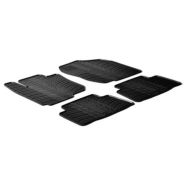 ΜΑΡΚΕ ΠΑΤΑΚΙΑ ΣΕ ΣΚΑΦΗ ΛΑΣΤΙΧΟ ΓΙΑ TOYOTA RAV4 02/2006-2013 SUMISURA ΣΕ ΜΑΥΡΟ ΧΡΩΜΑ ME ΚΟΥΜΠΩΜΑΤΑ LAMPA - 4 ΤΕΜ.