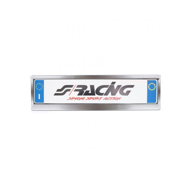 ΠΛΑΙΣΙΟ ΠΙΝΑΚΙΔΑΣ ΧΡΩΜΙΟΥ ΜΕ ΒΙΔΑΚΙΑ SIMONI RACING