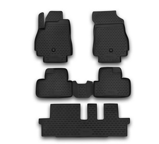 ΜΑΡΚΕ ΠΑΤΑΚΙΑ ΣΕ ΣΚΑΦΗ TPE ΛΑΣΤΙΧΟ ΓΙΑ CHEVROLET ORLANDO 2011-2015  ΣΕ ΜΑΥΡΟ ΧΡΩΜΑ NOVLINE - 5 ΤΕΜ.