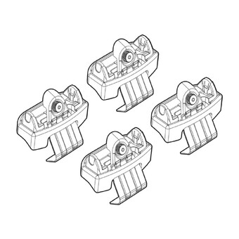 ΑΚΡΑ ΓΙΑ ΜΠΑΡΕΣ NORDRIVE ΓΙΑ TOYOTA C-HR 2016+ KIT