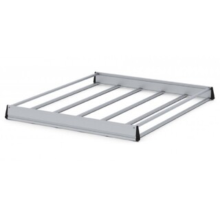ΣΧΑΡΑ ΟΡΟΦΗΣ KARGO RACK 140x130cm ΣΙΔΕΡΕΝΙΑ ΜΕ ΠΛΑΙΝΑ ΠΡΟΦΙΛ ΑΛΟΥΜΙΝΙΟΥ