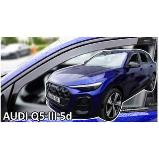 ΑΝΕΜΟΘΡΑΥΣΤΕΣ ΓΙΑ AUDI Q5 3 (GU) 5D 2024+ ΖΕΥΓΑΡΙ ΑΠΟ ΕΥΚΑΜΠΤΟ ΦΙΜΕ ΠΛΑΣΤΙΚΟ HEKO - 2 ΤΕΜ