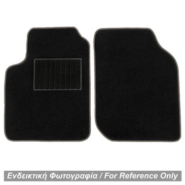 ΜΑΡΚΕ ΠΑΤΑΚΙΑ ΜΟΚΕΤΑ ΓΙΑ MERCEDES SMART 453 2014+ ΜΑΥΡΟ ΜΕ ΓΚΡΙ ΡΕΛΙ RACE AXION - 2 ΤΕΜ.