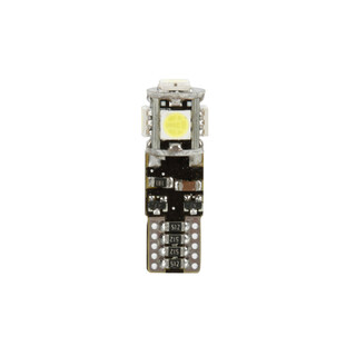 T10 W5W 12/30V W2,1x9,5d 80lm 5SMD LED ΛΕΥΚΟ (ΚΑΡΦΩΤΟ-ΤΡΙΠΛΟΕΣΤΙΑΚΟ- CAN-BUS) 2ΤΕΜ.