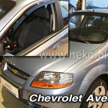 ΑΝΕΜΟΘΡΑΥΣΤΕΣ ΓΙΑ CHRYSLER PT CRUISER 5D 2001-2010 ΖΕΥΓΑΡΙ ΑΠΟ ΕΥΚΑΜΠΤΟ ΦΙΜΕ ΠΛΑΣΤΙΚΟ HEKO - 2 ΤΕΜ.