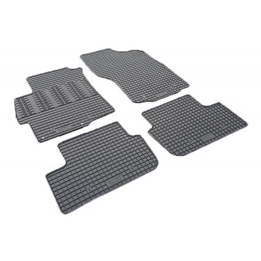Cik - ΠΑΤΑΚΙΑ ΑΥΤΟΚΙΝΗΤΟΥ ΑΠΟ ΛΑΣΤΙΧΟ ΓΙΑ MITSUBISHI LANCER 2008-2017 ΣΕ ΜΑΥΡΟ ΧΡΩΜΑ ΜΕ ΚΟΥΜΠΩΜΑΤΑ - 4 ΤΕΜ. (RM.MI.0004/CK)