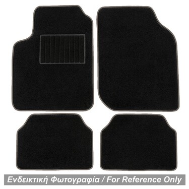 TYPE-C UNIVERSAL ΠΑΤΑΚΙΑ ΜΟΚΕΤΑ (ΜΑΥΡΟ ΜΕ ΓΚΡΙ ΡΕΛΙ) - 4 ΤΕΜ.