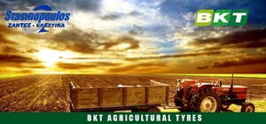 Eλαστικά γεωργικών μηχανημάτων 210/95R16 BKT AGRIMAX RT855    2
