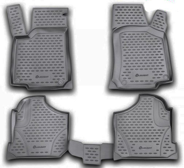 ΜΑΡΚΕ ΠΑΤΑΚΙΑ ΣΕ ΣΚΑΦΗ TPE ΛΑΣΤΙΧΟ ΓΙΑ VW GOLF 4 1998-2001 / VW BORA 1998-2005  ΣΕ ΜΑΥΡΟ ΧΡΩΜΑ NOVLINE - 4 ΤΕΜ.