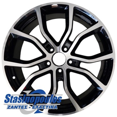 ΖΑΝΤΕΣ 21'' PORSCHE STYLE WHEELS 9.5X21 5X130 ET50 BLACK POLISHED ΚΩΔΙΚΟΣ : 868