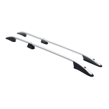 ΠΑΡΑΛΛΗΛΕΣ ΜΠΑΡΕΣ ΟΡΟΦΗΣ ΑΛΟΥΜΙΝΙΟΥ ELEGANCE ΓΙΑ FORD TRANSIT COURIER 2023+ ΜΕΓΙΣΤΟ ΒΑΡΟΣ ΦΟΡΤΙΟΥ 75KG OMTEC - 2 TEM.