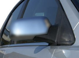 ΚΑΠΑΚΙΑ ΚΑΘΡΕΠΤΩΝ ΓΙΑ FORD FIESTA 3D/5D 2005-2008 /FOCUS/C-MAX/FUSION ΧΡΩΜΙΟΥ ΣΑΤΙΝΕ 2TEM. ΠΛΑΣΤΙΚΑ ΧΩΡΙΣ ΦΛΑΣ
