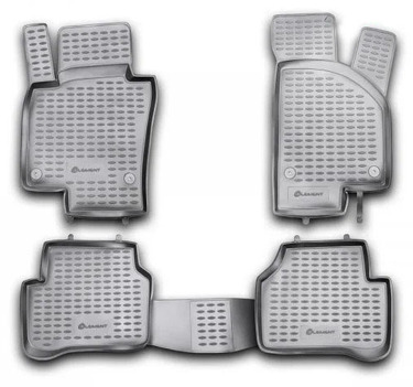 ΜΑΡΚΕ ΠΑΤΑΚΙΑ ΣΕ ΣΚΑΦΗ TPE ΛΑΣΤΙΧΟ ΓΙΑ VW TOUAREG 2010-2015 /2015-2018  ΣΕ ΜΑΥΡΟ ΧΡΩΜΑ NOVLINE - 4 ΤΕΜ.