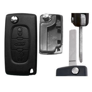 CITROEN ΑΝΑΔΙΠΛΟΥΜΕΝΟ ΑΝΤΑΛΛΑΚΤΙ. ΚΛΕΙΔΙ ΜΕ ΚΑΛΥΜΜΑ 3 ΚΟΥΜΠΙΩΝ/ ΛΑΜΑ VA2 (ΧΩΡΙΣ ΥΠΟΣΤΗΡΙΞΗ ΜΠΑΤΑΡ.) (ΧΩΡΙΣ ΚΛΕΙΔΙ) DGA - 1 ΤΕΜ.