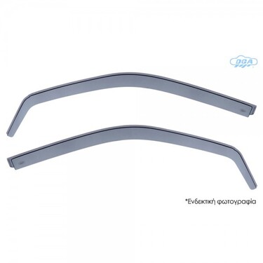 ΖΕΥΓΑΡΙ ΜΠΡΟΣΤΙΝΟΙ ΑΝΕΜΟΘΡΑΥΣΤΕΣ ΓΙΑ OPEL ADAM 5D 2013+ ΑΠΟ ΕΥΚΑΜΠΤΟ ΧΥΤΟ ΑΚΡΥΛΙΚΟ ΓΥΑΛΙ (CAST ACRYLIC GLASS) DGA - 2 ΤΕΜ.