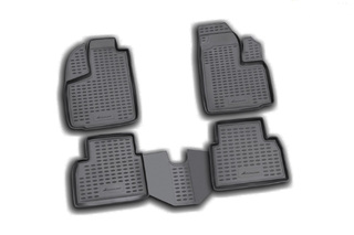 ΜΑΡΚΕ ΠΑΤΑΚΙΑ ΣΕ ΣΚΑΦΗ TPE ΛΑΣΤΙΧΟ ΓΙΑ FIAT DOBLO 11/2000-12/2009  ΣΕ ΜΑΥΡΟ ΧΡΩΜΑ NOVLINE - 4 ΤΕΜ.