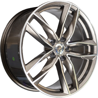 ΖΑΝΤΕΣ 17'' AUDI STYLE 7.5x17 5x112 ET42 ΑΝΘΡΑΚΙ ΜΑΤ ΔΙΑΜΑΝΤΕ ΚΩΔΙΚΟΣ : 1196H