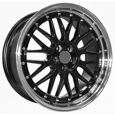 ΖΑΝΤΕΣ 19'' ΑΣΥΜΜΕΤΡΕΣ MERCEDES STYLE 8.5x19 9.5x19 5x112 ET33 HYPER BLACK ΚΩΔΙΚΟΣ : 306 BBS STYLE